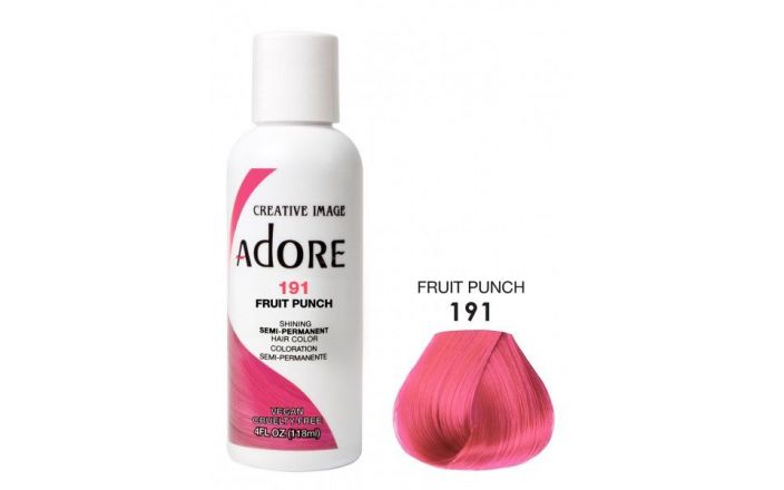 Adore Semi Permanent Hair Color 191 - Fruit Punch 118ml