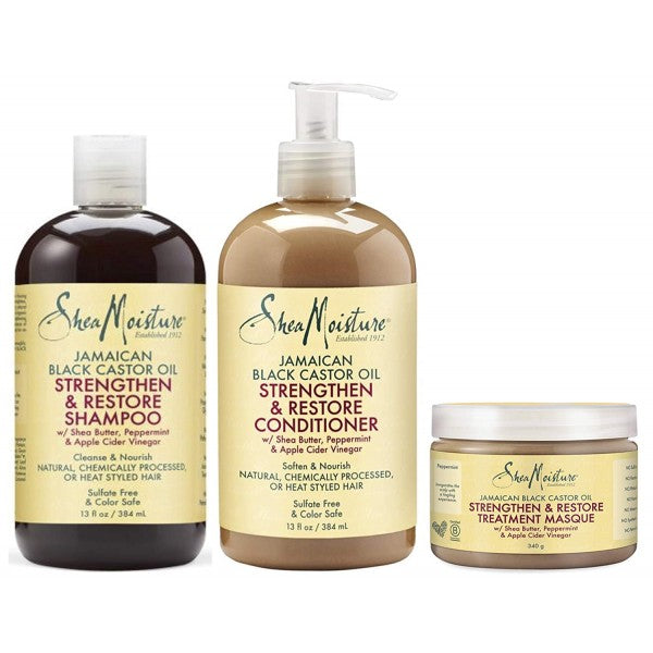 Shea Moisture Jamaican Combo Set (3pcs)