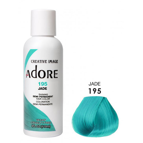 Adore Shining Semi Permanent Hair Color Jade-195 (118 ml)