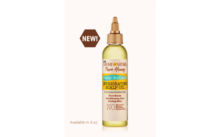 Creme of Nature Pure Honey Scalp Refresh Oil 4oz