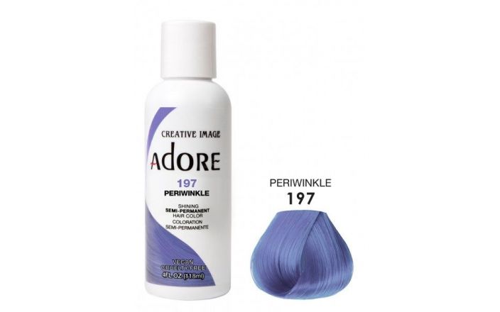 Adore Semi Permanent Hair Color 197 - Periwinkle 118 ml