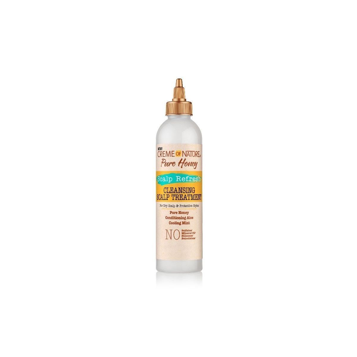 Creme of Nature Pure Honey Scalp Refresh Cleansing Treatment 8oz