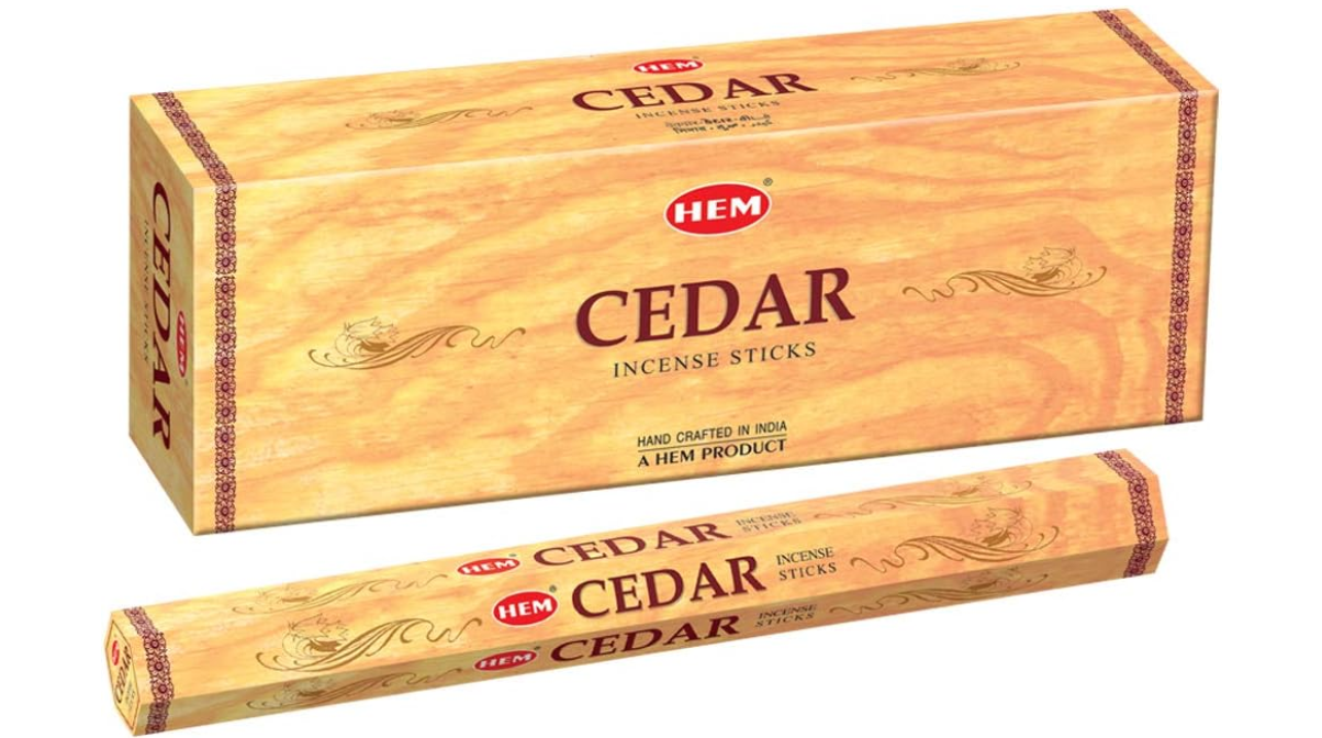 HEM Incense - Cedar - Slof (6 packs/120 sticks)