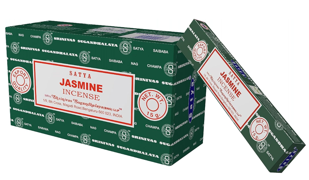 2 packs - Jasmine - Incense - Satya - Satya Incense – Satya Nag Champa - Jasmine - Jasmine - 15 grams per box