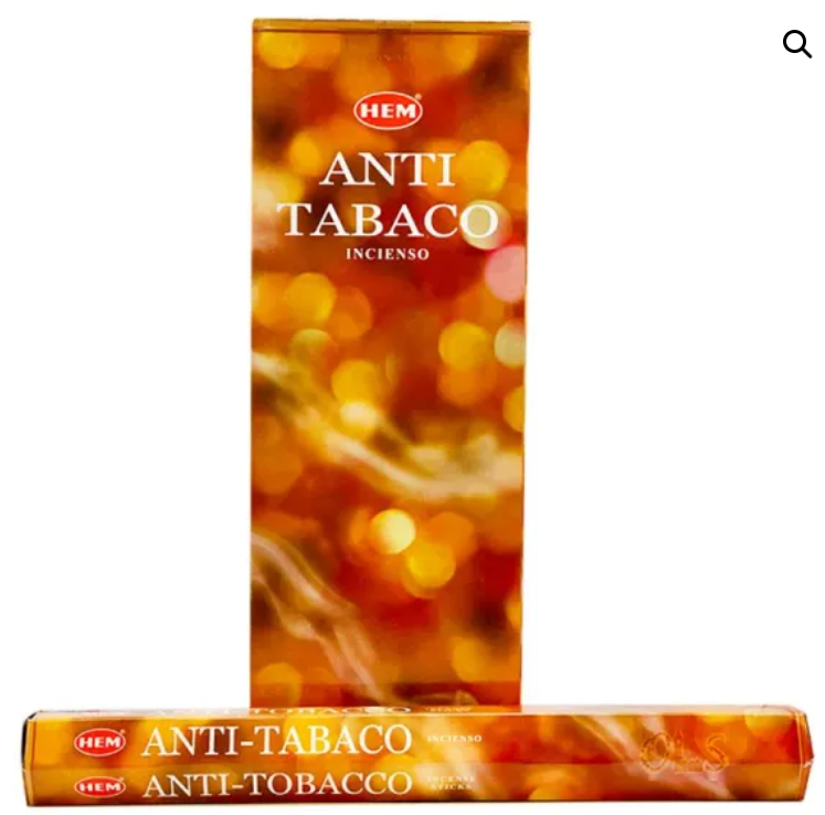 HEM Incense - Anti Tobacco - Slof (6 packs/120 sticks)