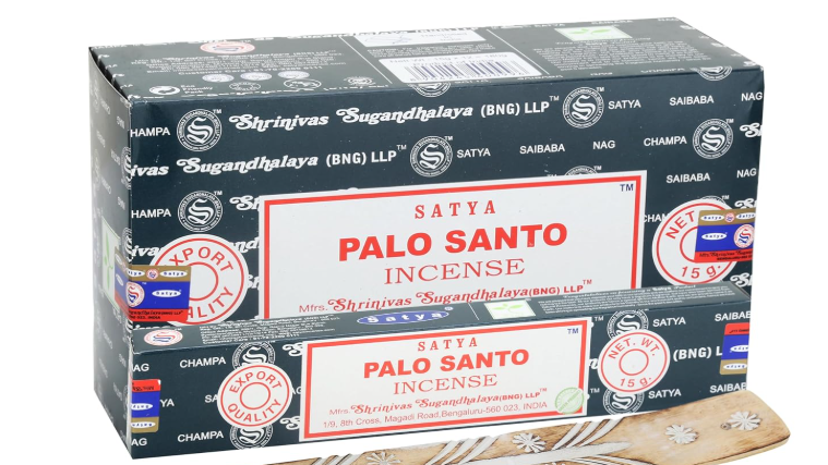 Satya incense sticks Palo Santo - box with 12 packets of 15 grams