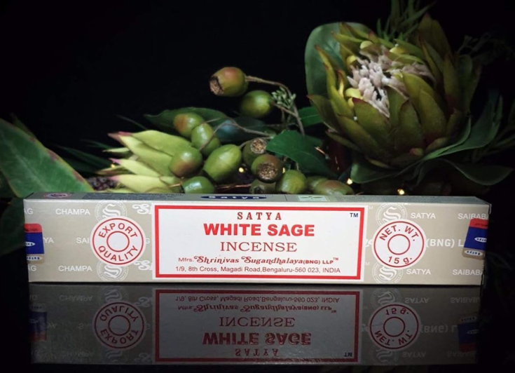 Satya Incense White Sage (3 packs)