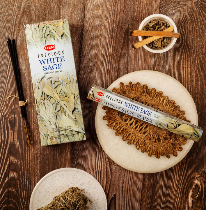 3 packs of white sage HEM incense sticks