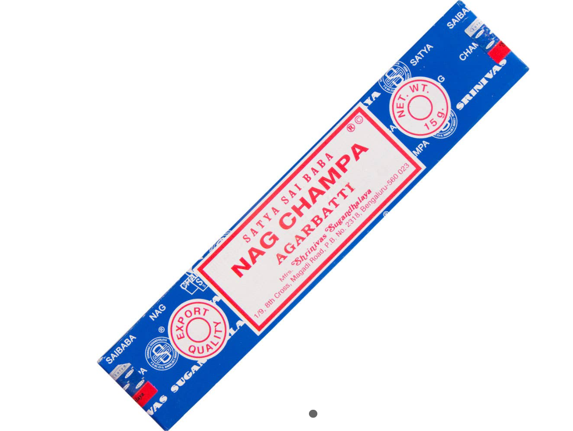 Incense Satya Nag Champa - Agarbatti Classic Sticks - Pure Sweet Aroma - 3 pieces