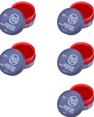 Red One Quicksilver 4 + 1 FREE | Aqua hair gel wax | Red One Wax | Red One Gel | Gray