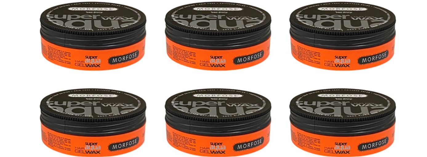 Morfose Aqua Gel Wax Extra Shinning - Value Pack 6x150ml