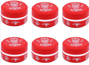 Bandido Aqua Styling Wax 7 150 ml (6 pieces) + Free Styling Comb