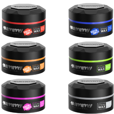 Gummy STYLING WAX 6-PACK ASSORTED
