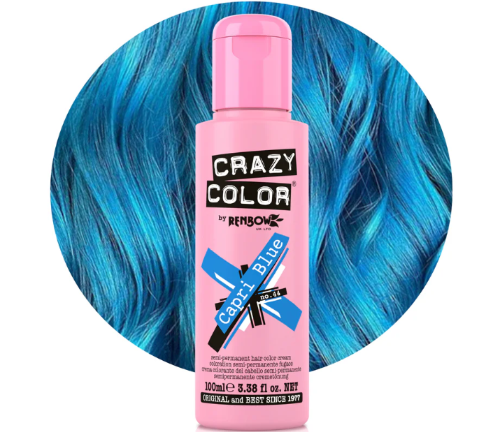 Crazy Color Capri Blue 100ml - Hair Dye