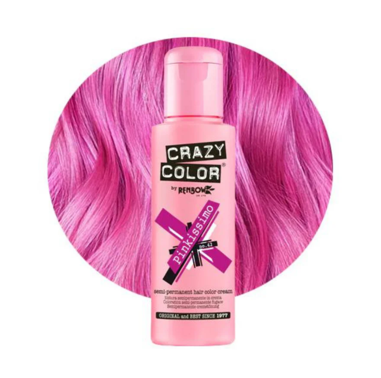 Crazy Color Pinkissimo 100ml - Hair dye