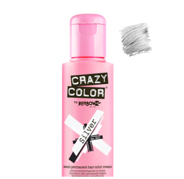 Permanent Color Silver Crazy Color Nº 027 (100 ml)