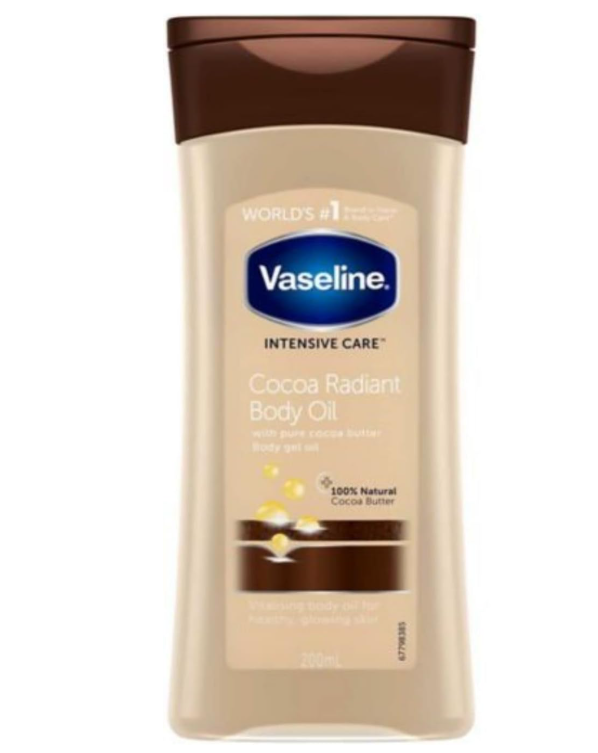 Vaseline Intensive Care Cocoa Radiant Body Oil - 200 ML