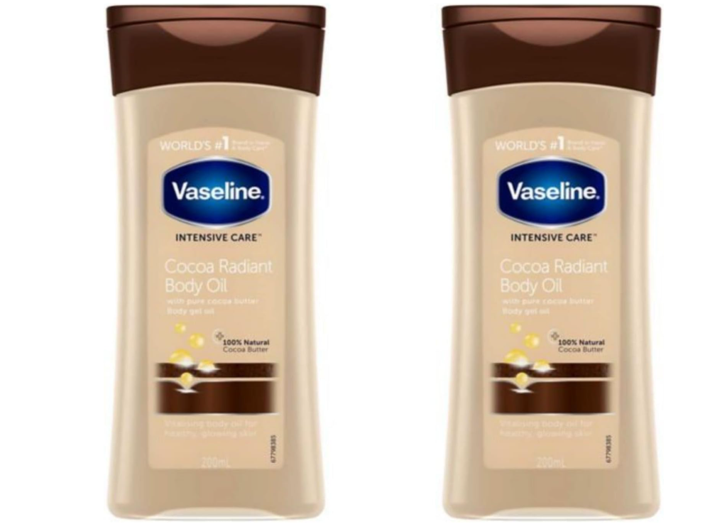 Vaseline Cocoa Body Gel Oil - 2 x 200 ml