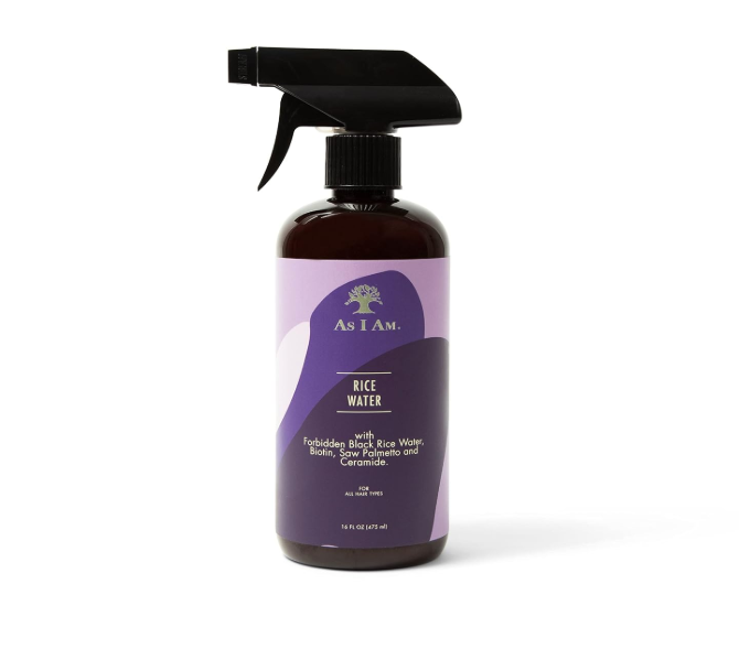 As I Am Rice Water Spray w/ Forbidden Black Rice 16oz