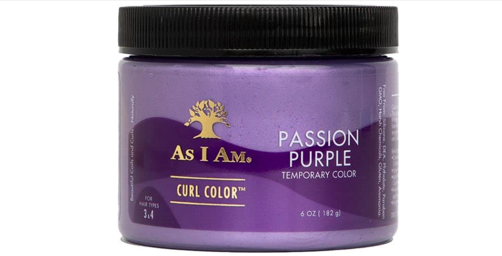 Semi-permanent Colorant As I Am Curl Color Temporal Passion