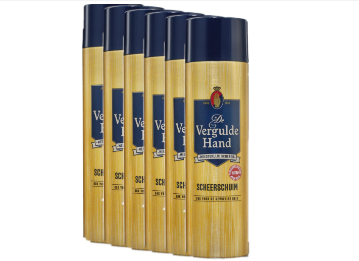 Gilded Hand Shaving Foam - Value Pack 6 x 250 ml