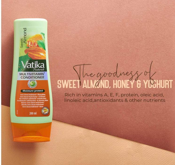 Sweet Almond conditioner - 200 ml - Dabur Vatika