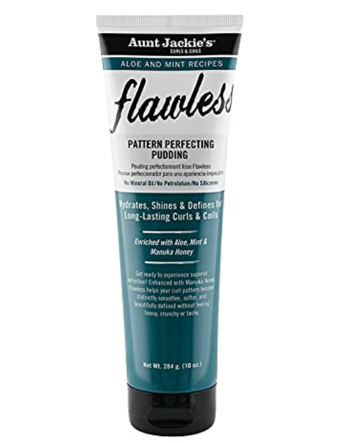 AUNT JACKIE'S ALOE AND MINT FLAWLESS PATTERN PERFECTING PUDDING 10oz