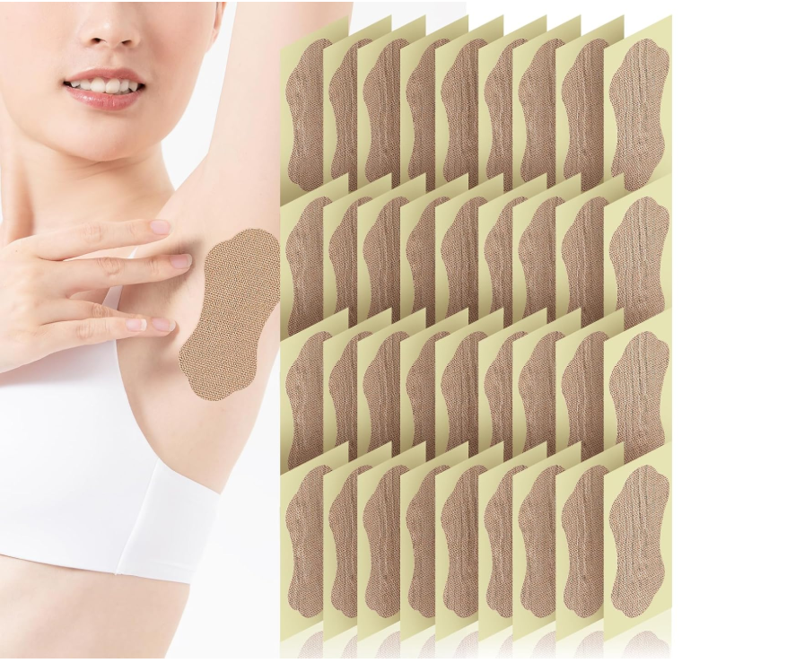 Armpit Pads - 50 Pairs - Pads - Sweat Pads - Anti-Sweat Patches - Anti-Perspirant - Cotton Wool - Armpit Protection - Sweat