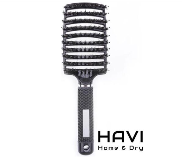 Unbranded - Detangle Hair Brush - Black Hair Brush - Detangling - Scalp Massage - Improved Hair Growth