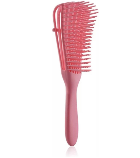 Anti-Tangle Hair Brush | Detangling Brush | Hairbrush | Curly Hair Care | Styling Brush | Magic Detangler Brush | Pink
