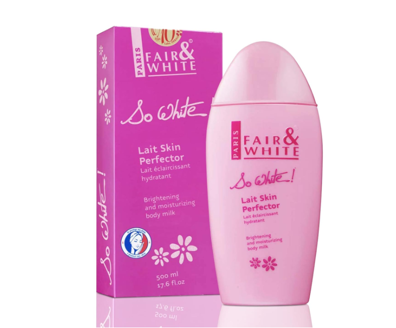 Fair And White So White Lait Skin Perfector Brightening and Moisturizing Body Milk 500ml