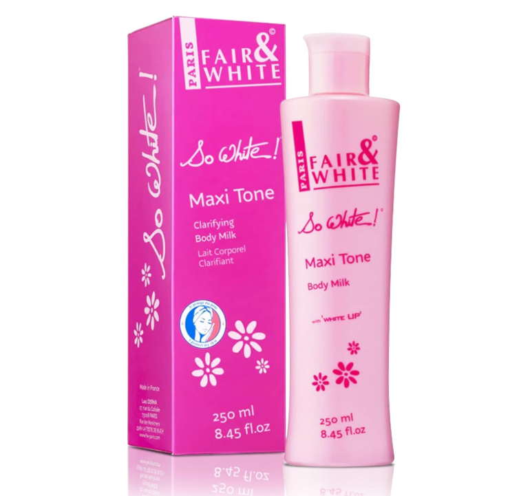 Fair And White So White Maxi Tone Body Lotion 250 ml