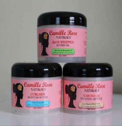 Camille Rose Naturals Butter Gel & Moisture Butter & Twisting Butter