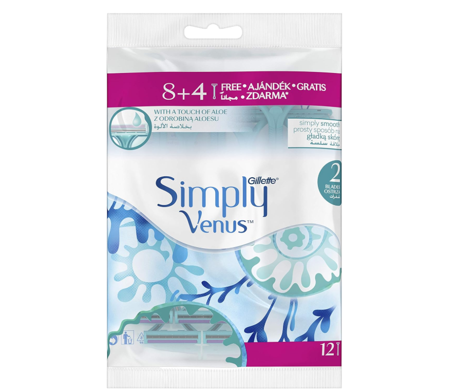 Gillette Simply Venus 2 - 8-pack - Disposable razors