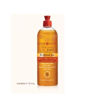 Creme of Nature Argan Oil Apple Cider Vinger Clarifying Rinse 15,5oz