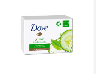 Dove Soap - Go Fresh Touch Cucumber 2 x 100 grams