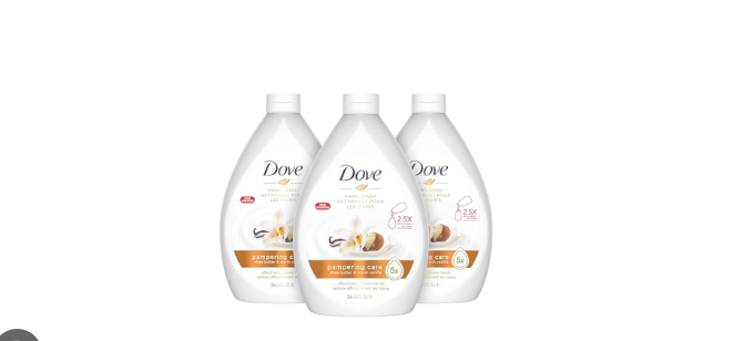 Dove Hand Soap - Shea Butter - 3 x 250 ml