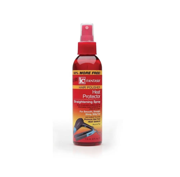 Fantasia IC Hair Polisher Heat Protector Straightening Spray 177 ml