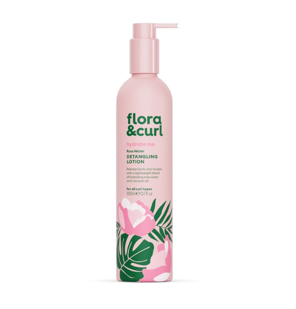 Detangling Conditioner Flora & Curl Hydrate Me Honey Rose Water (300 ml)