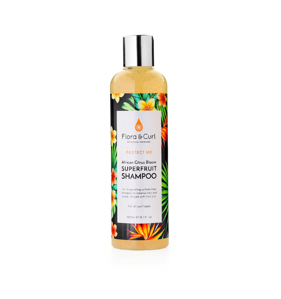 Flora & Curl Protect Me Nourishing Superfruit Shampoo (300 ml)