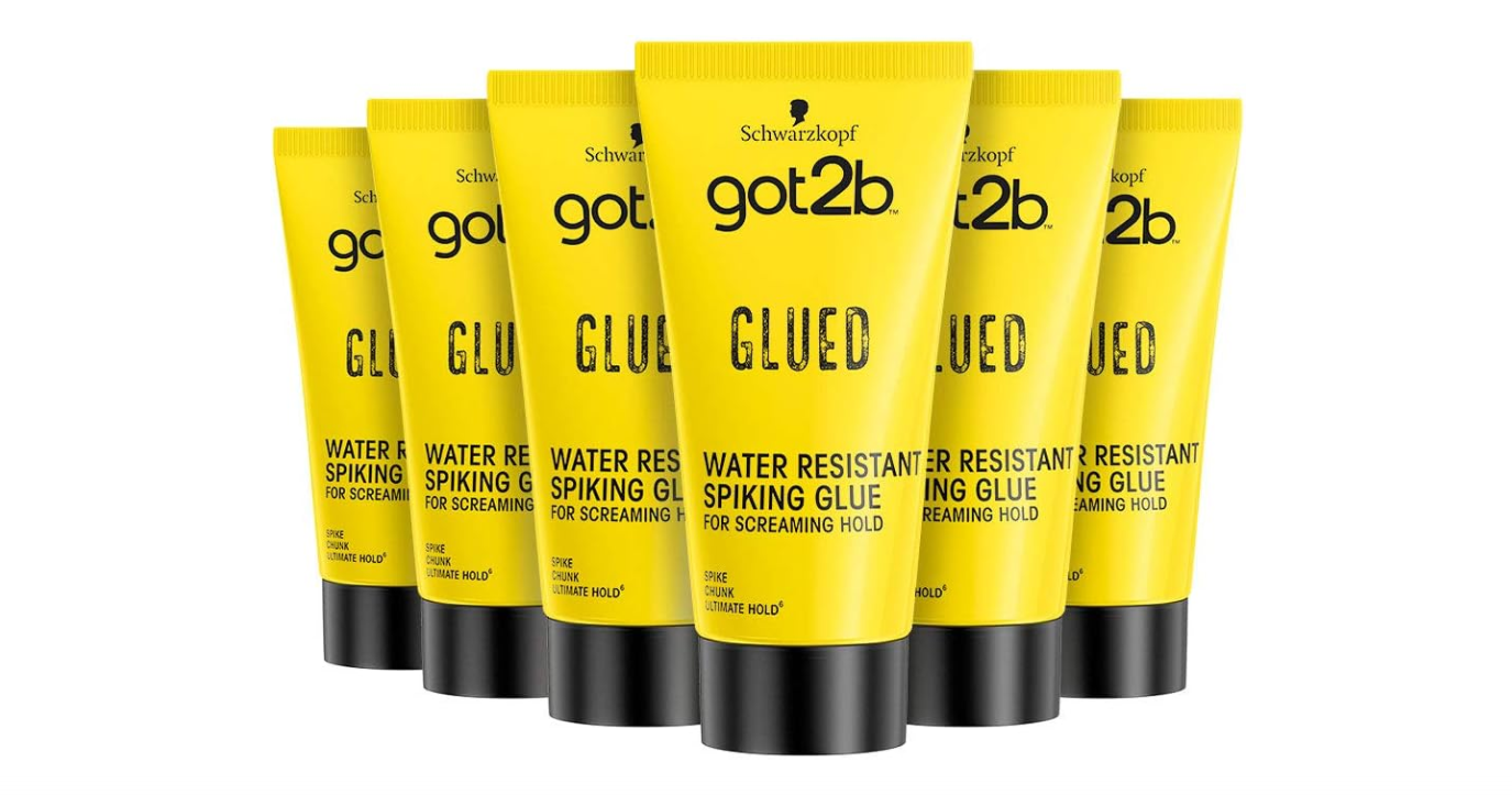 Got2b Glued Styling Gel 150 ml - Value pack of 6
