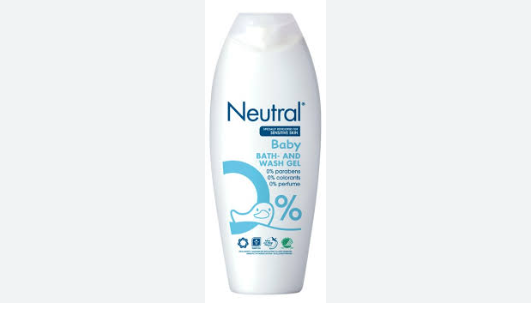 Neutral Baby Bath and Wash Gel - 250 ml
