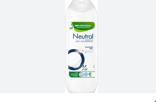 Neutral Perfume Free Shower Gel 250 ml