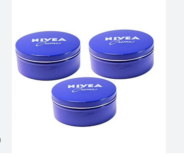 NIVEA Cream Tin - For Face, Hands and Body - Value Pack - 3 x 250 ml