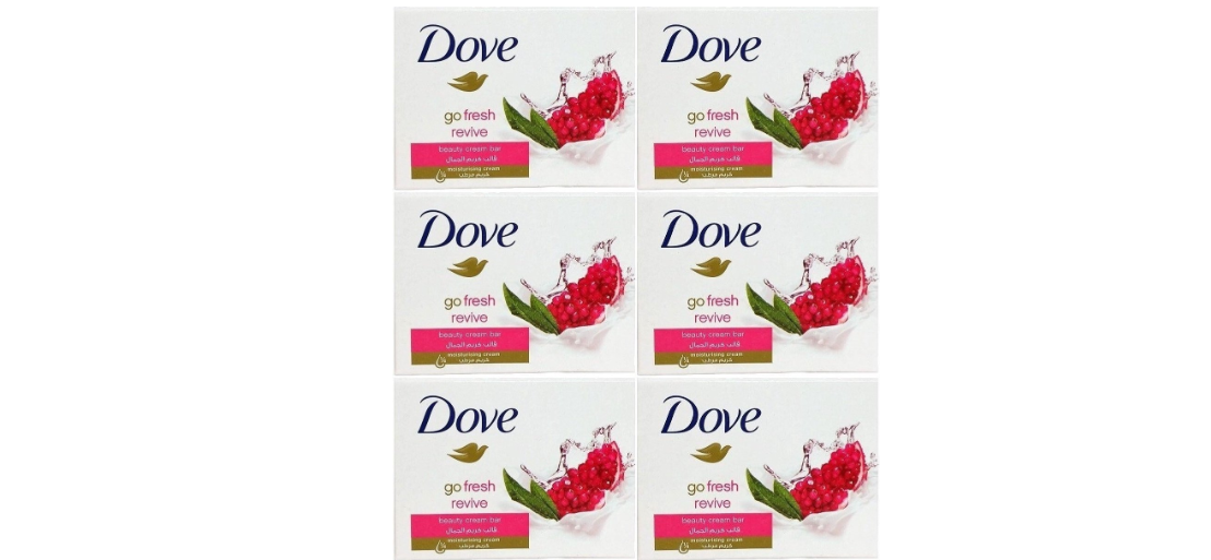 Dove Go Fresh Revive Soap - 6 x 100 Grams