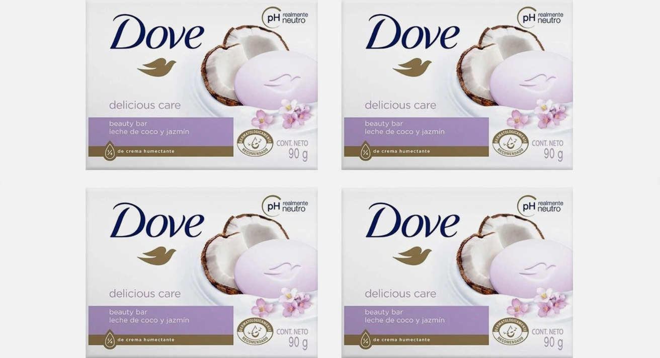 Dove Soap – Coconut 4 x 90 gr(12 pieces)