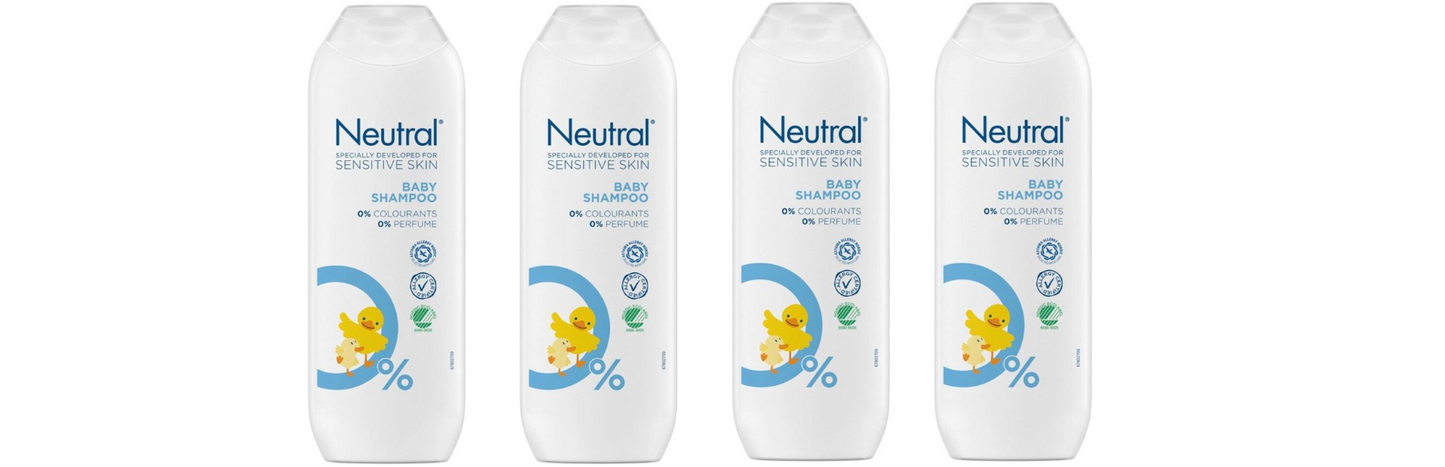 Neutral - Baby Shampoo 250 ml - Value Pack - 4 pieces