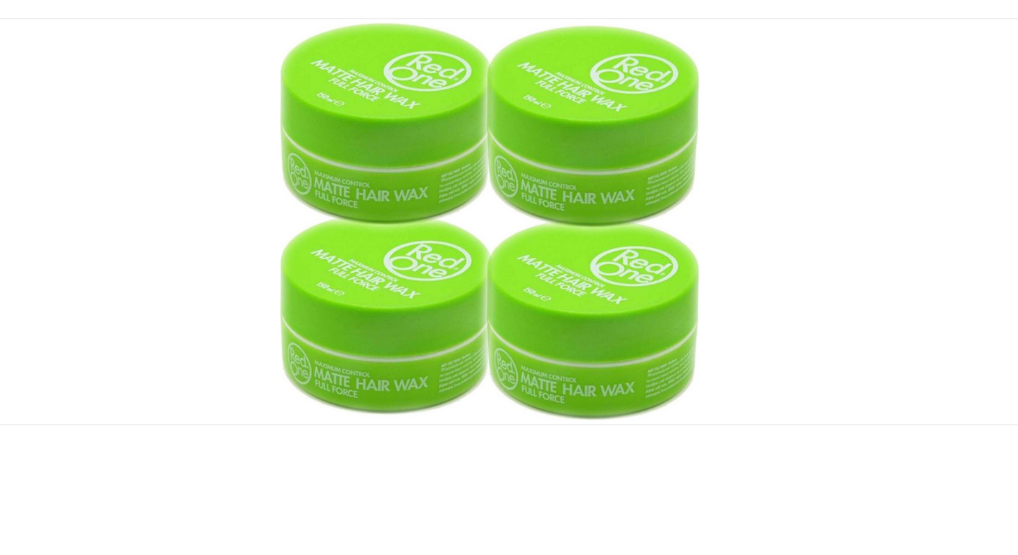 Red One Wax (4-Pack green matte Aqua 150 ml)
