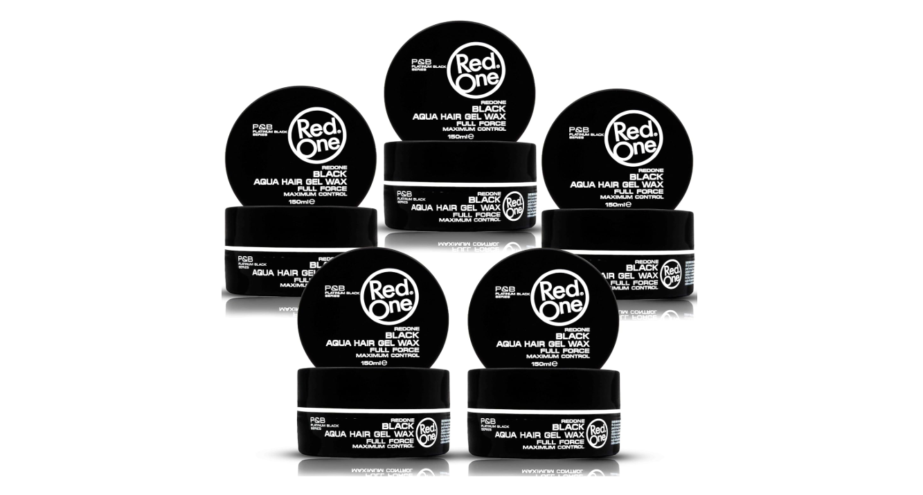 Red One Black 4 + 1 - Aqua hair gel wax