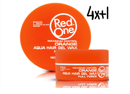 Red One Orange 4 + 1 FREE Aqua Wax